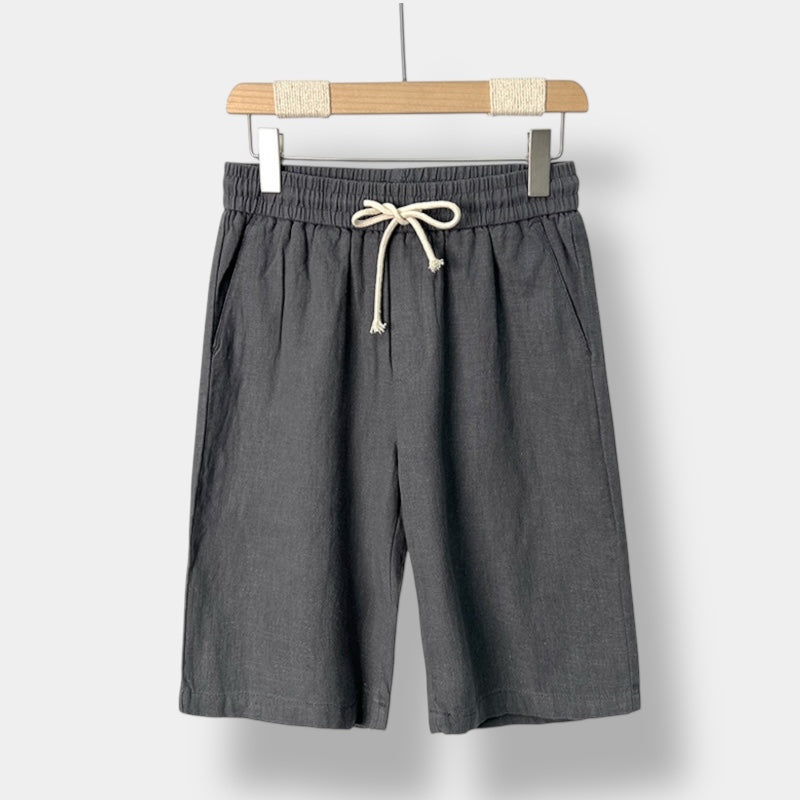 ClubHéritage Relaxed fit linen short