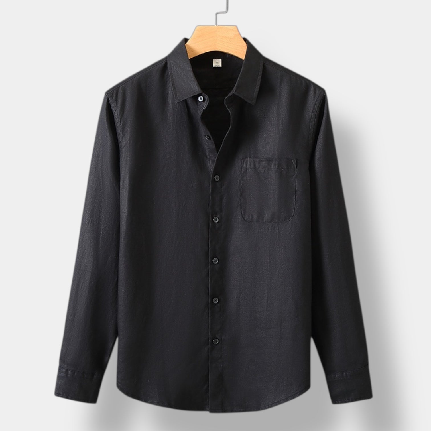 ClubHéritage linen long sleeve shirt