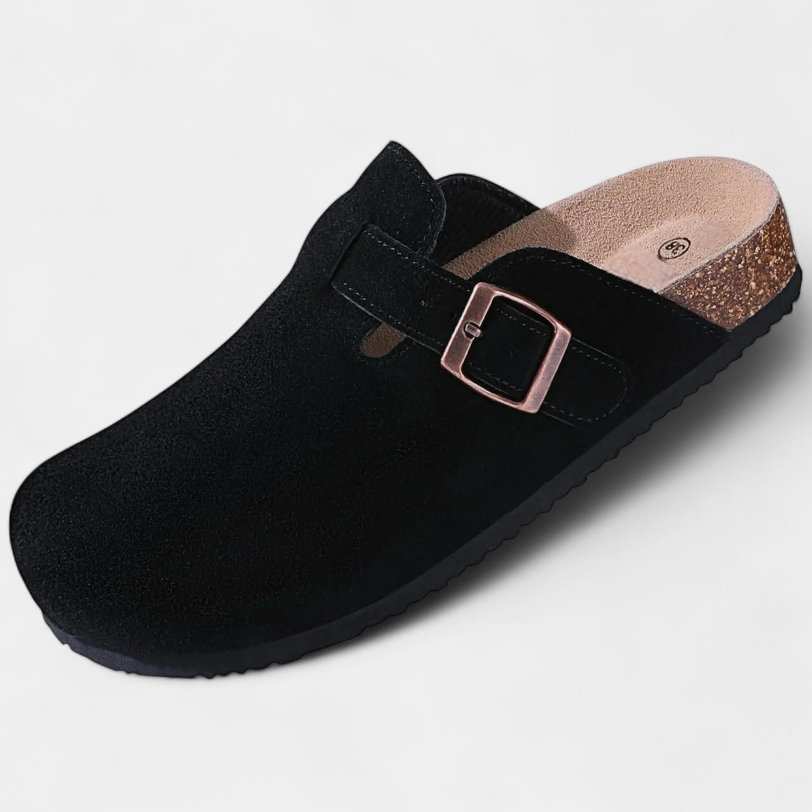 ClubHéritage suede clog