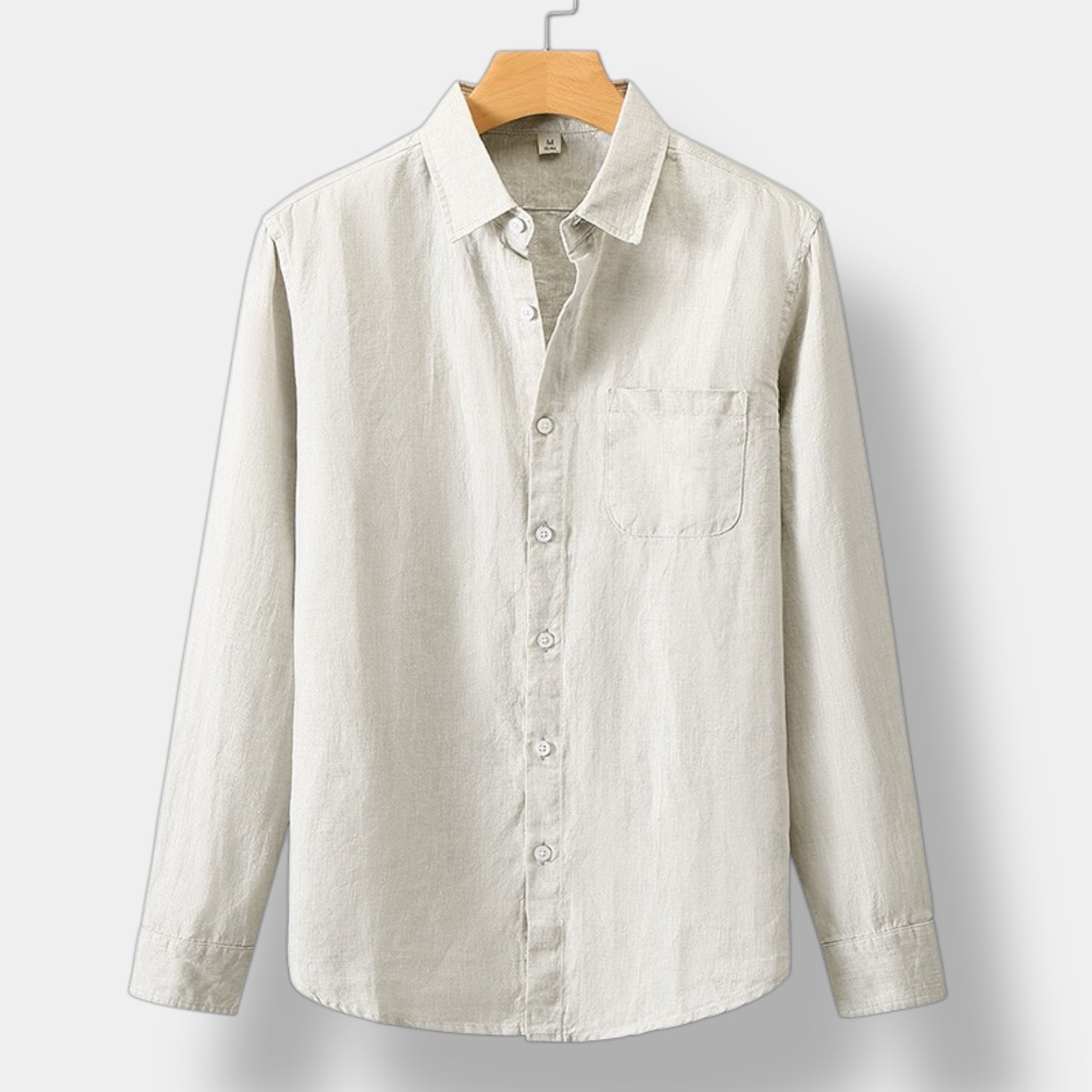 ClubHéritage linen long sleeve shirt