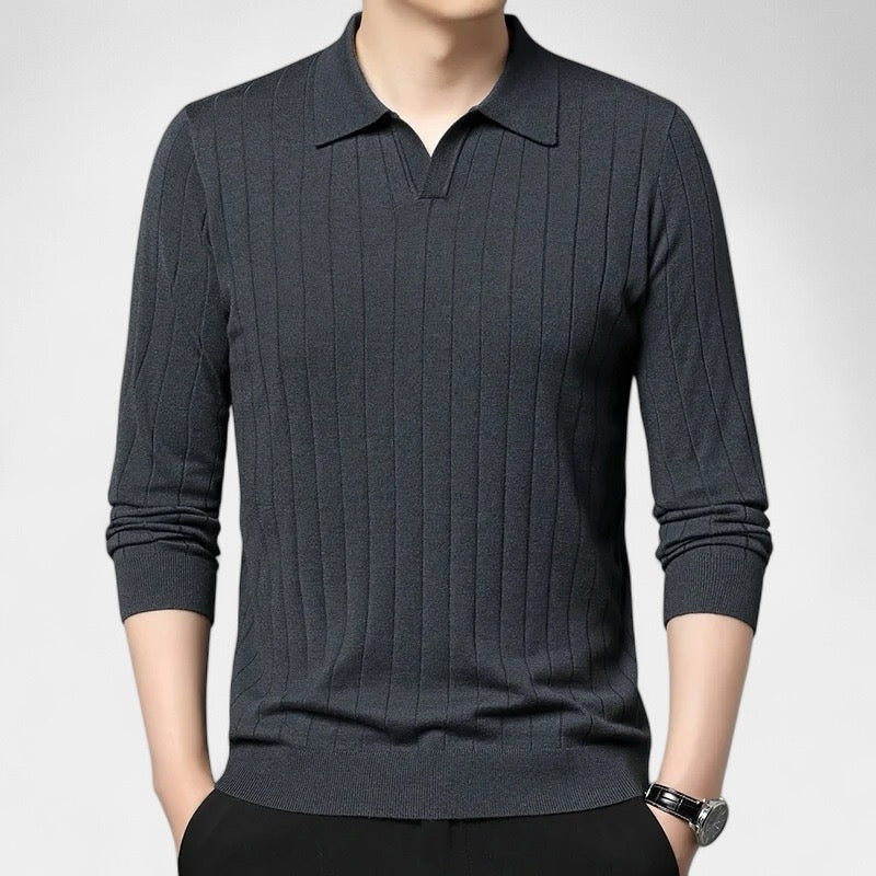ClubHéritage long sleeve polo shirt