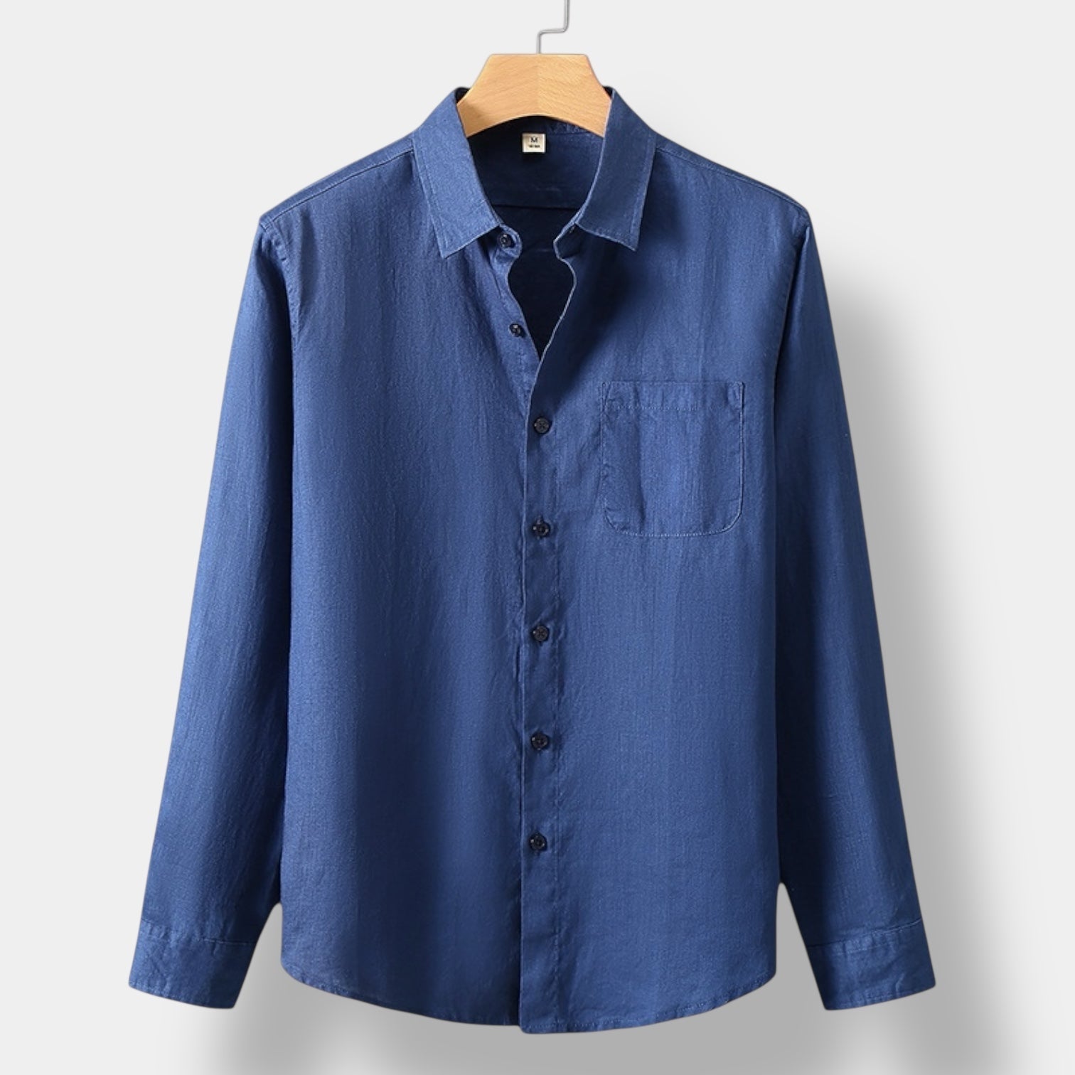 ClubHéritage linen long sleeve shirt
