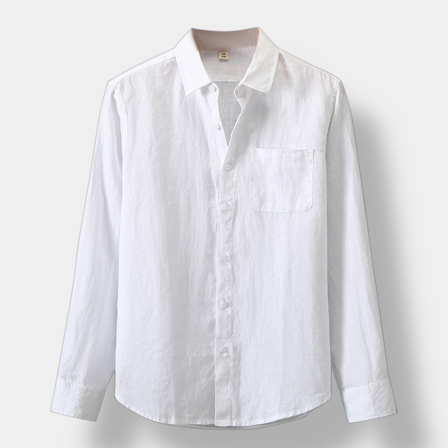 ClubHéritage linen long sleeve shirt