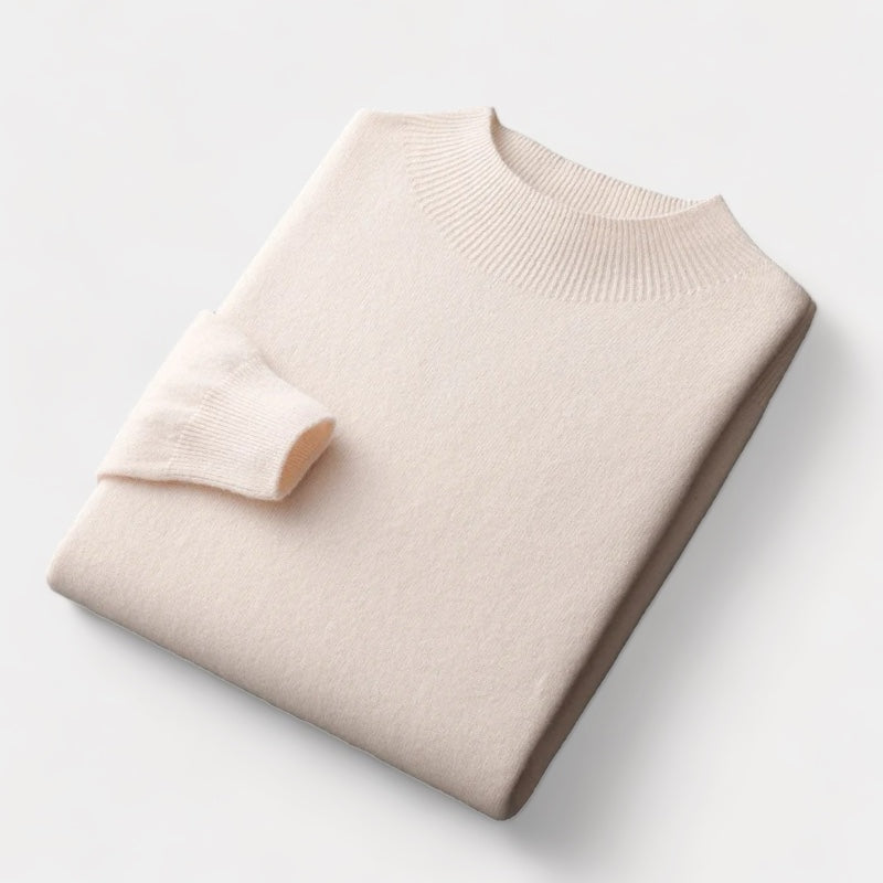 ClubHéritage Merino wool half turtleneck sweater