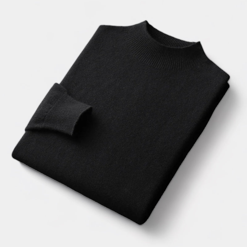 ClubHéritage Merino wool half turtleneck sweater