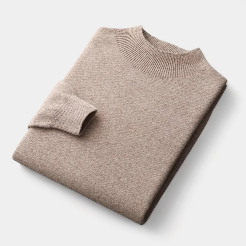 ClubHéritage Merino wool half turtleneck sweater