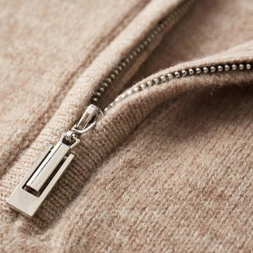 ClubHéritage Merino wool quarter-zip sweater
