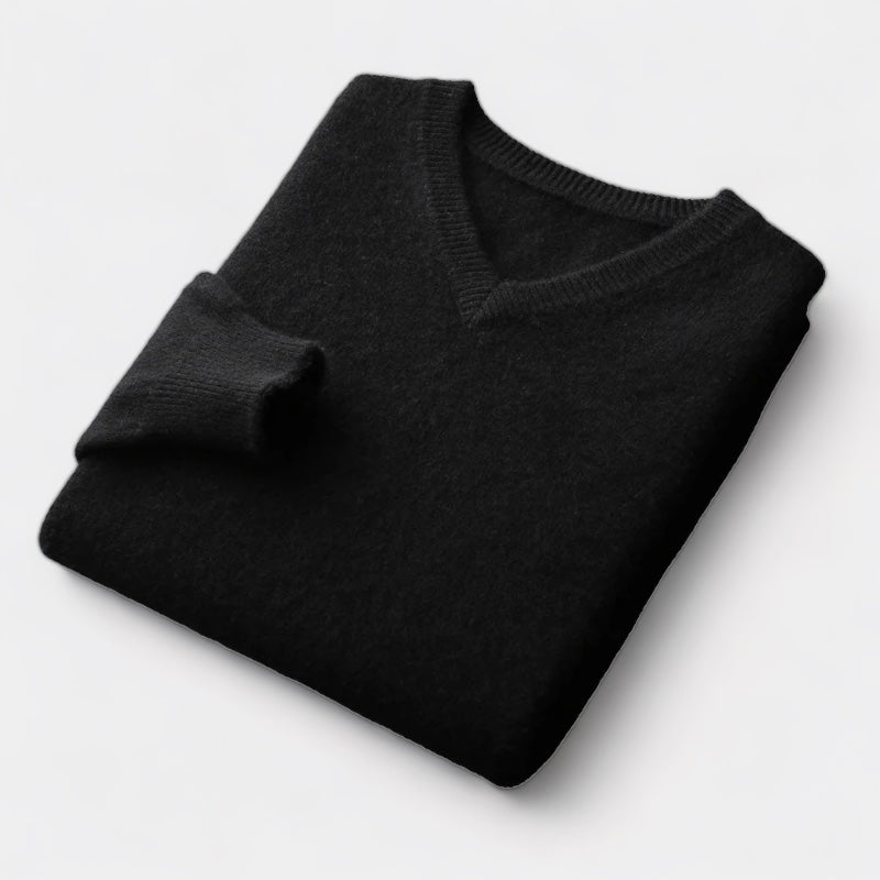 ClubHéritage Merino wool v-neck sweater