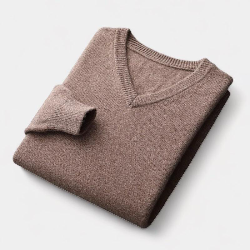 ClubHéritage Merino wool v-neck sweater