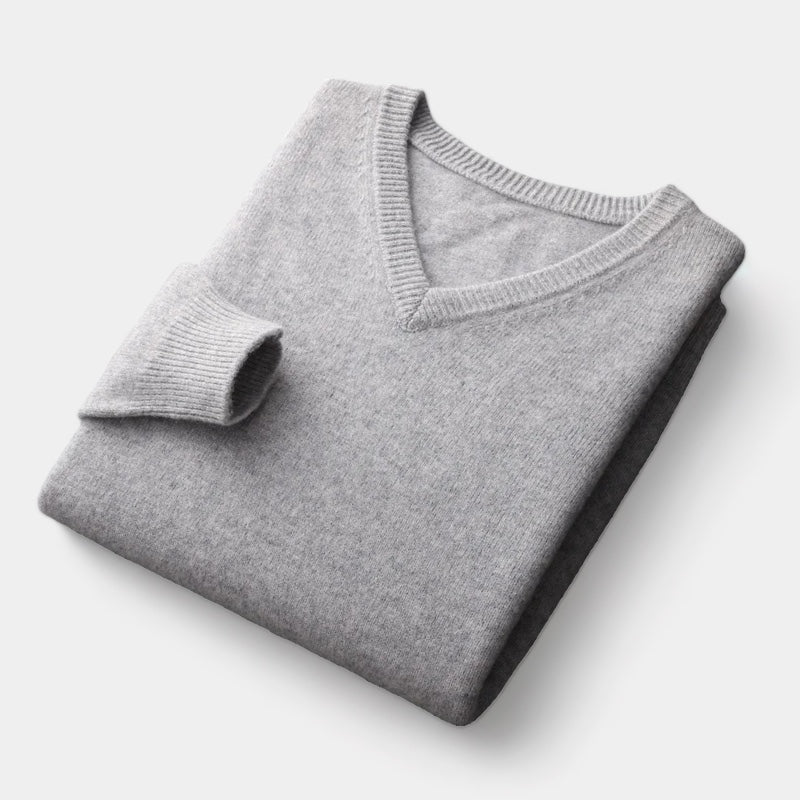 ClubHéritage Merino wool v-neck sweater