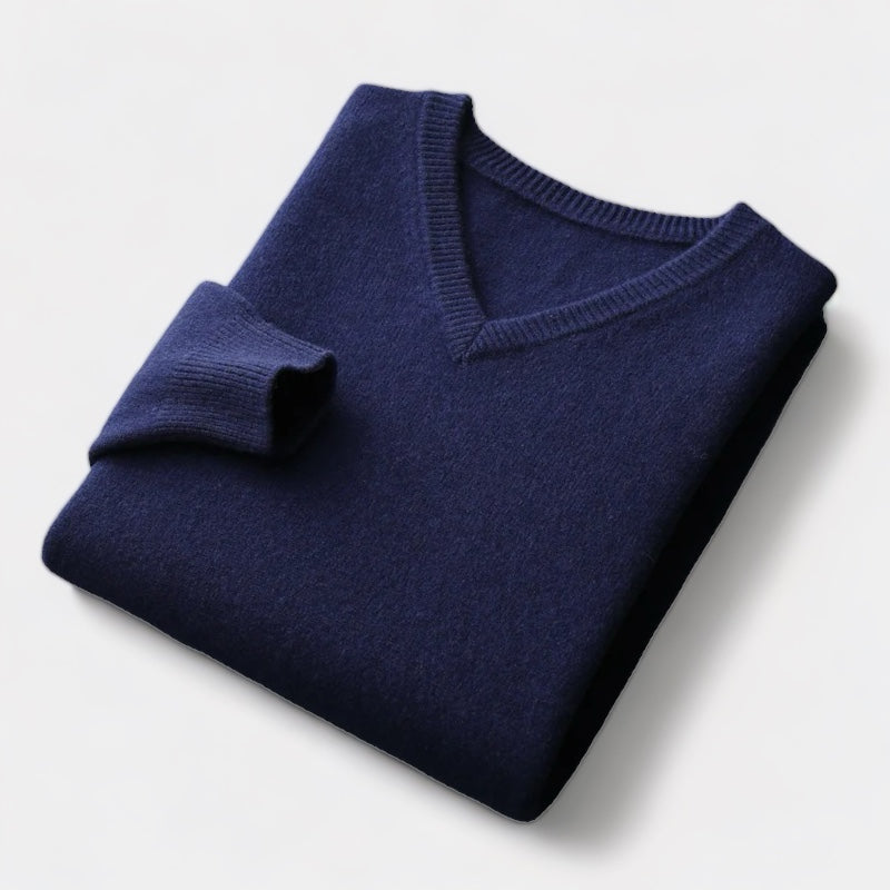 ClubHéritage Merino wool v-neck sweater