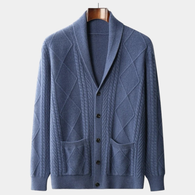 ClubHéritage Merino wool cardigan