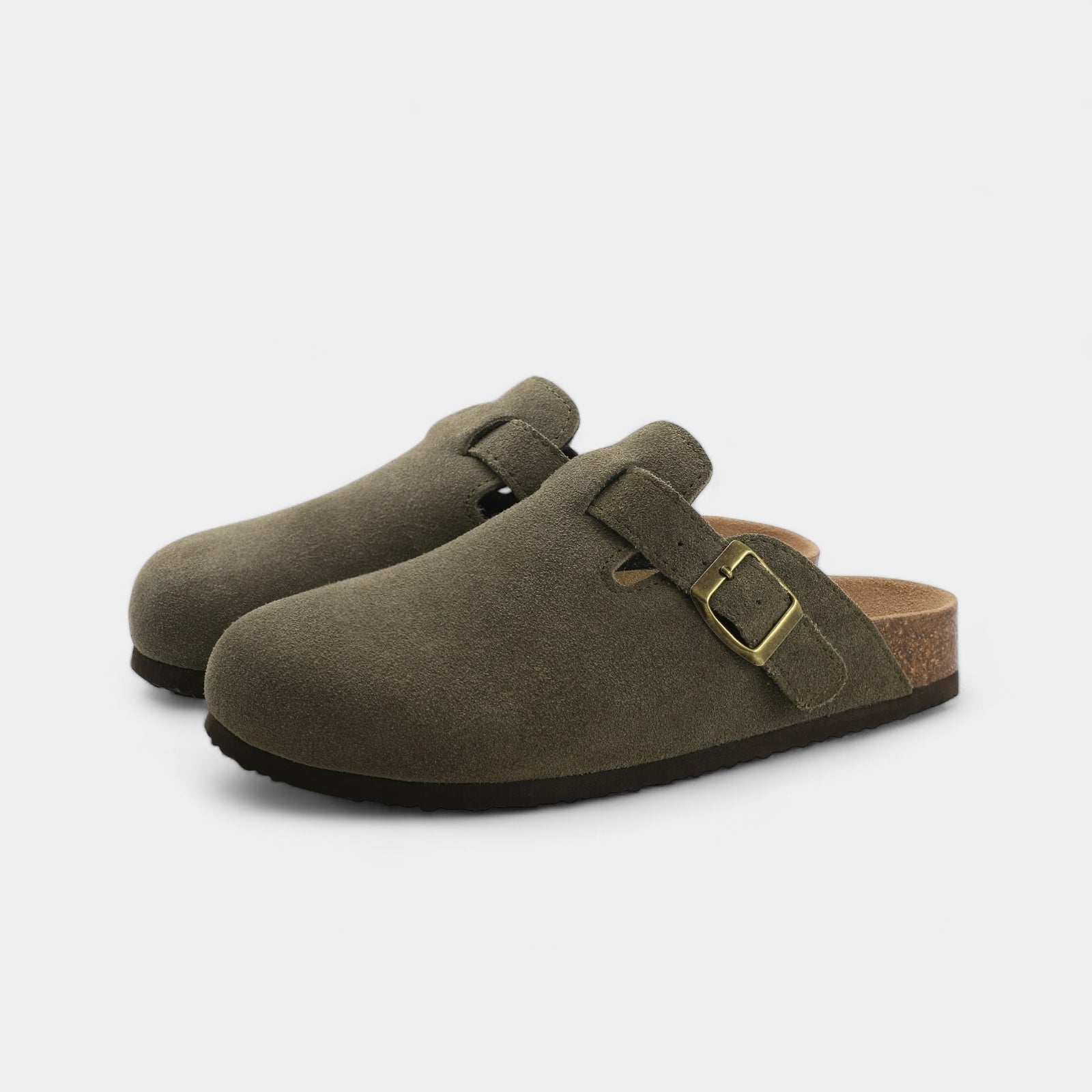 ClubHéritage suede clog