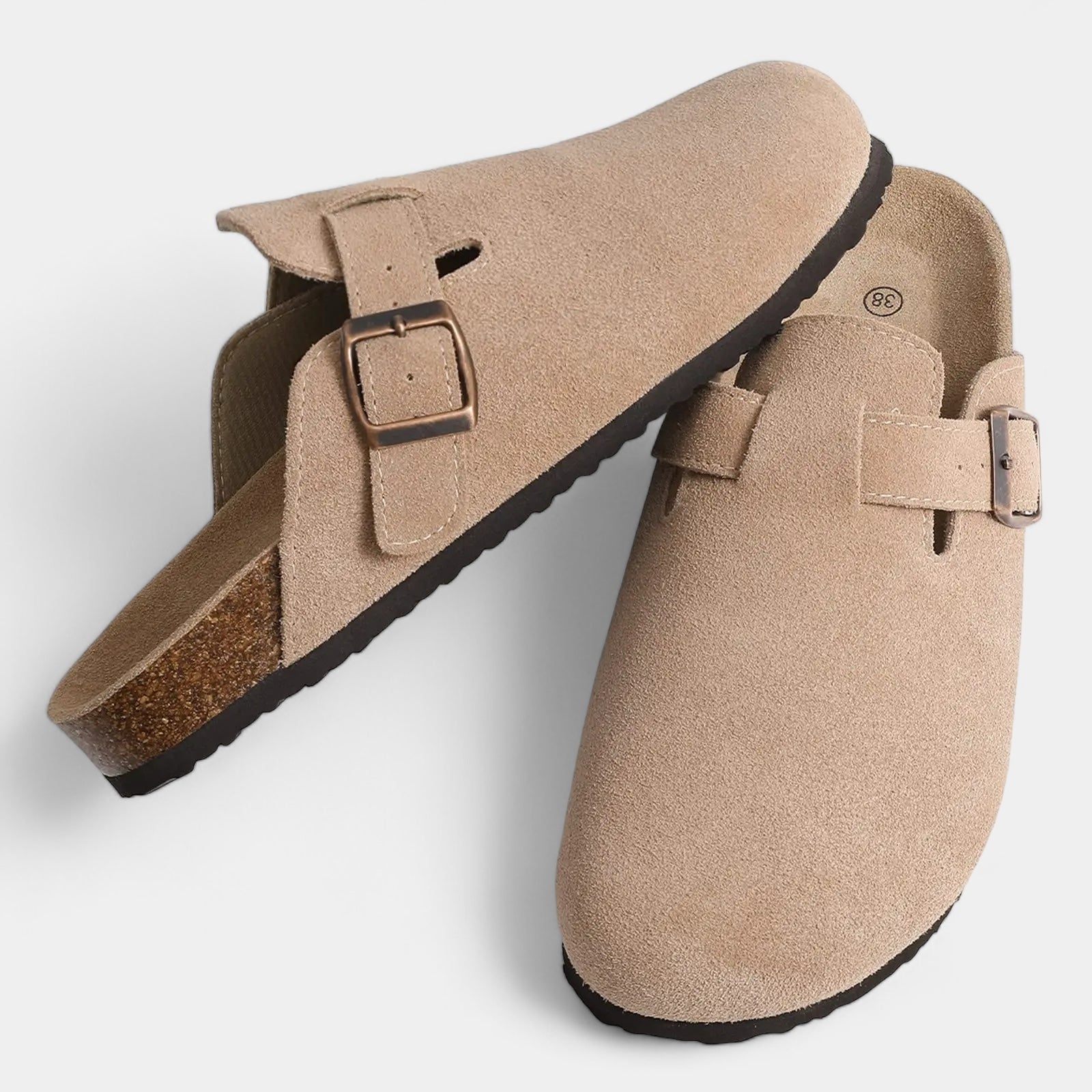 ClubHéritage suede clog
