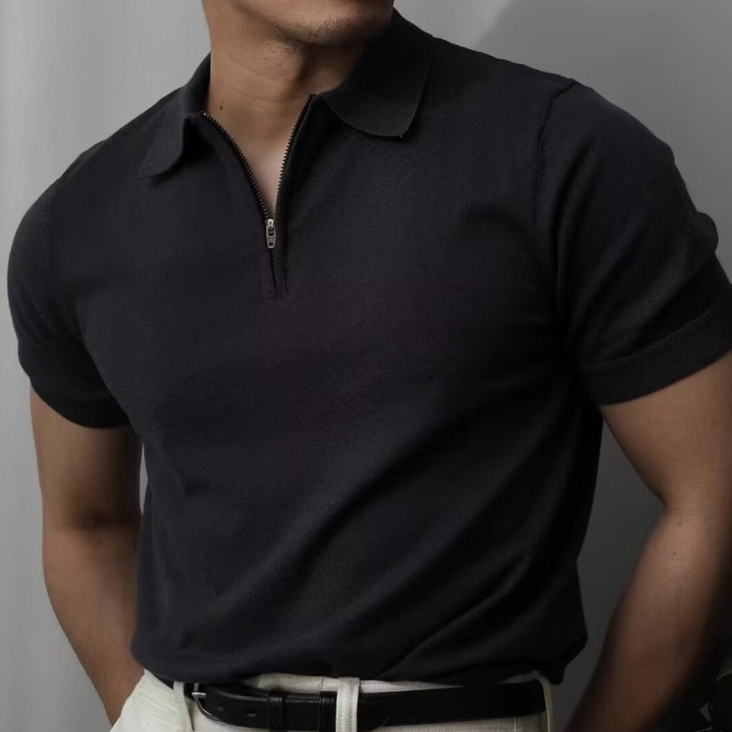 CLUBHAUS New Standard Polo ’25-Black L CLUBHAUS New Standard Polo '25 - Black | CLUBHA