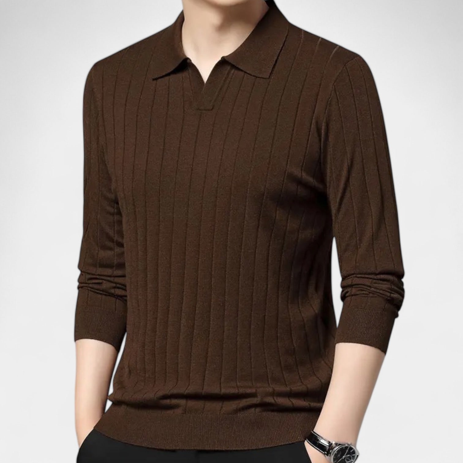 ClubHéritage long sleeve polo shirt
