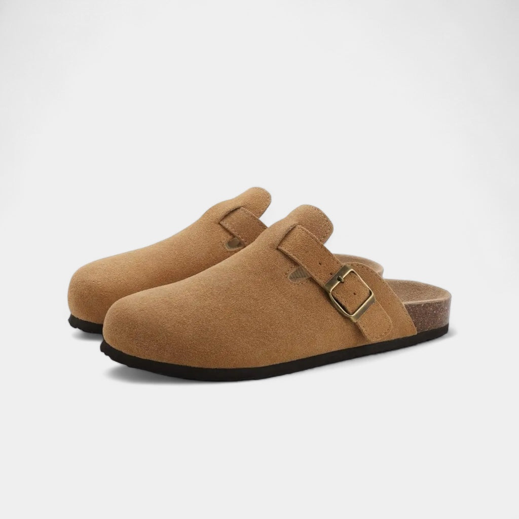 ClubHéritage suede clog