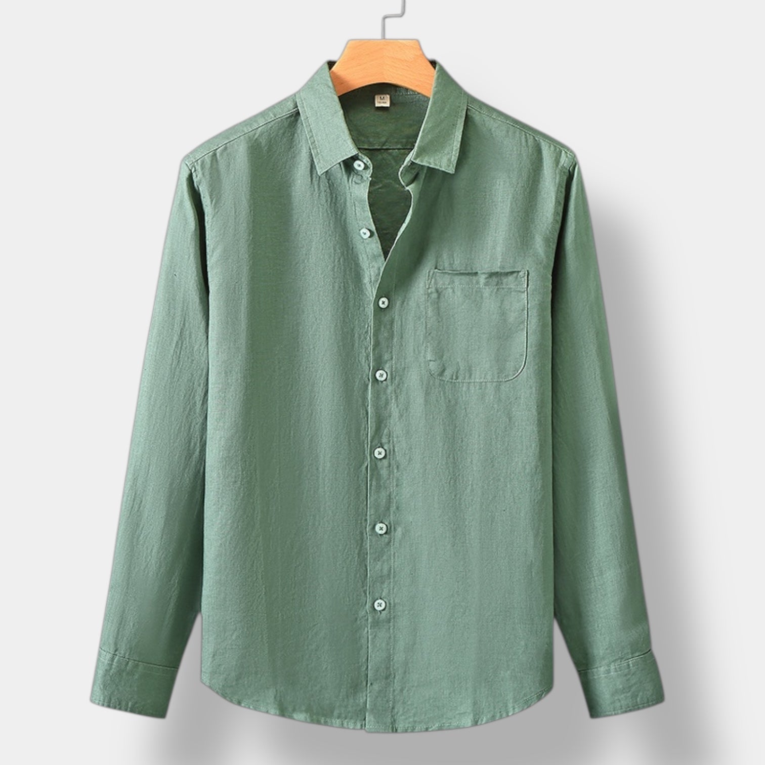 ClubHéritage linen long sleeve shirt