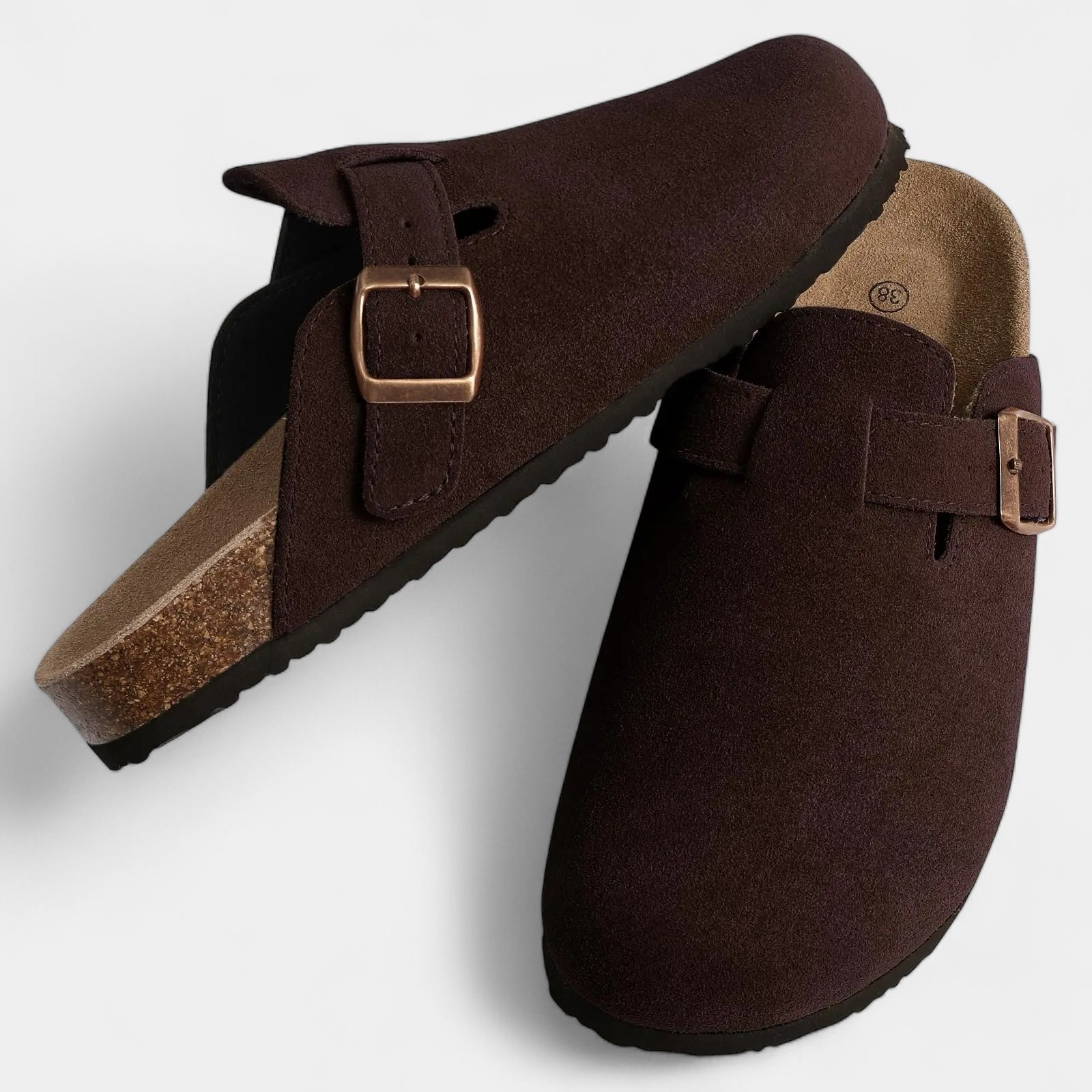 ClubHéritage suede clog