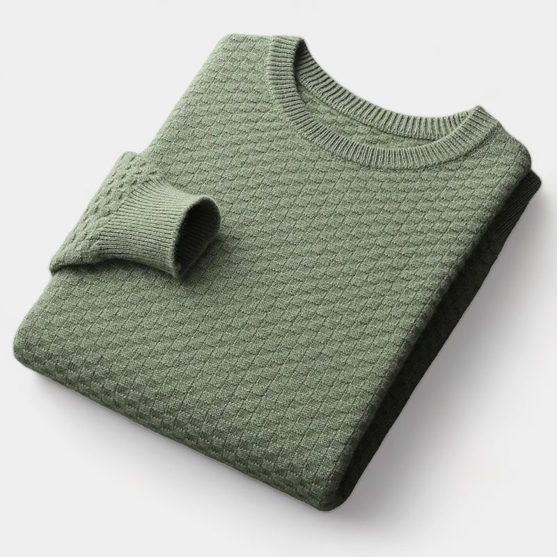 ClubHéritage Merino wool checkered sweater