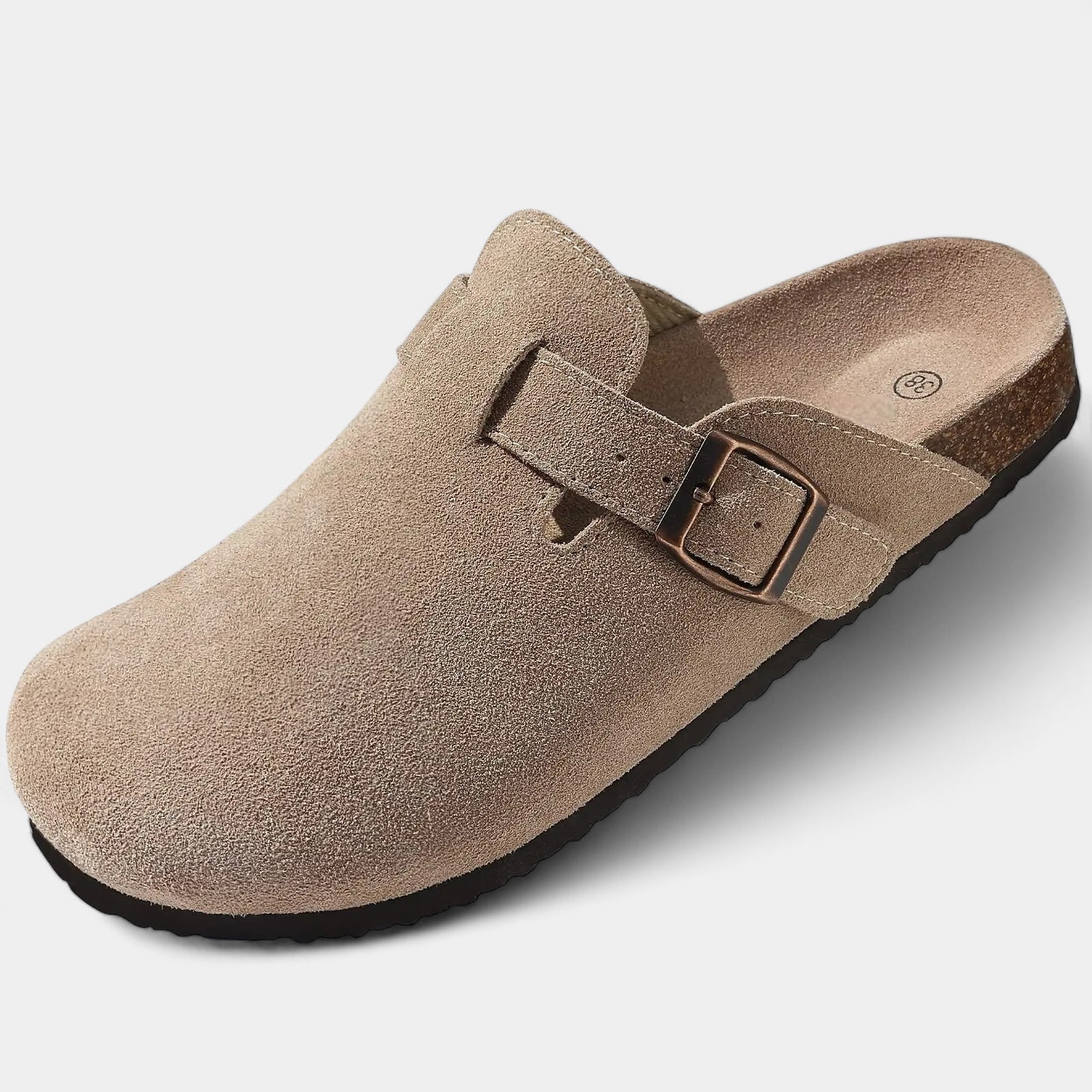 ClubHéritage suede clog