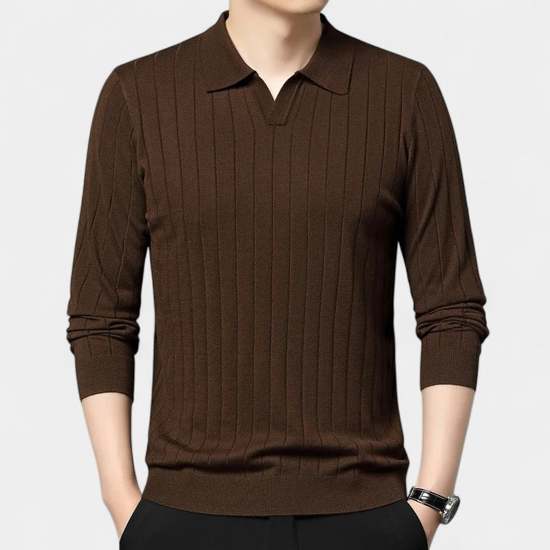 ClubHéritage long sleeve polo shirt