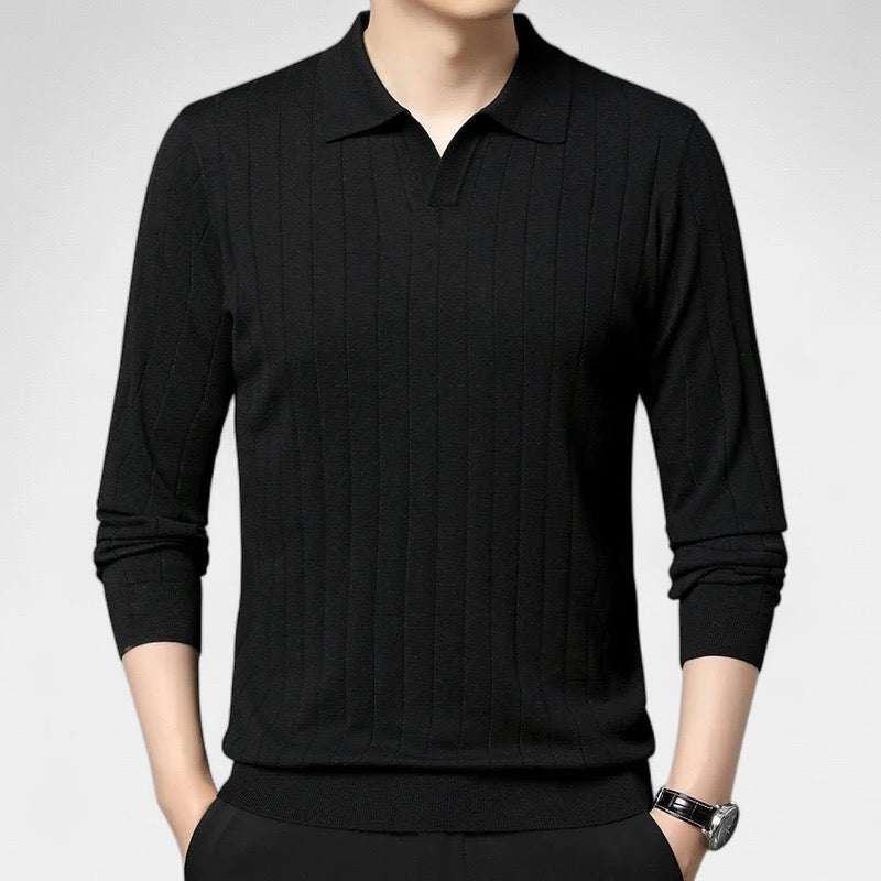 ClubHéritage long sleeve polo shirt