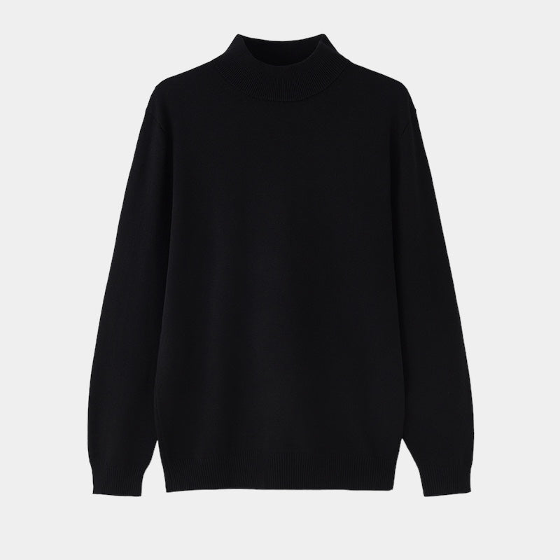ClubHéritage Merino wool half turtleneck sweater