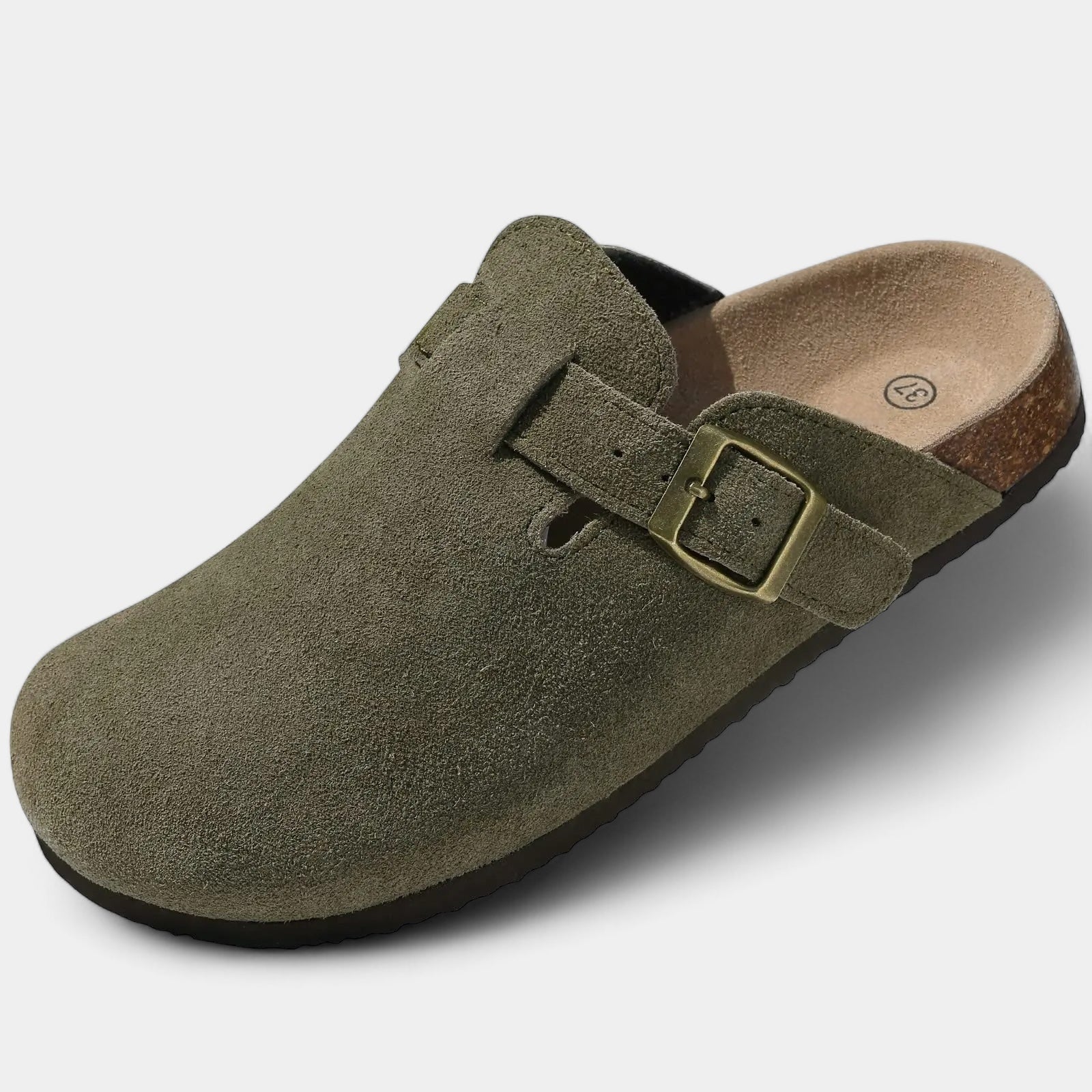 ClubHéritage suede clog