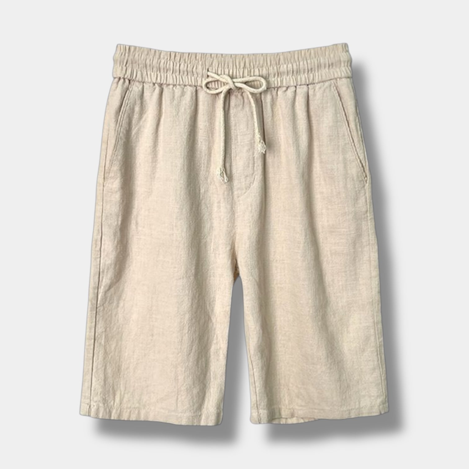 ClubHéritage Relaxed fit linen short