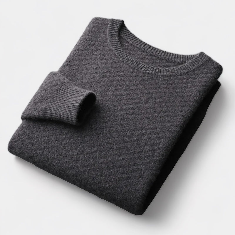ClubHéritage Merino wool checkered sweater