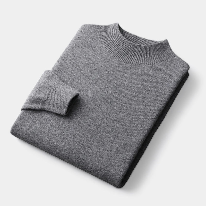 ClubHéritage Merino wool half turtleneck sweater
