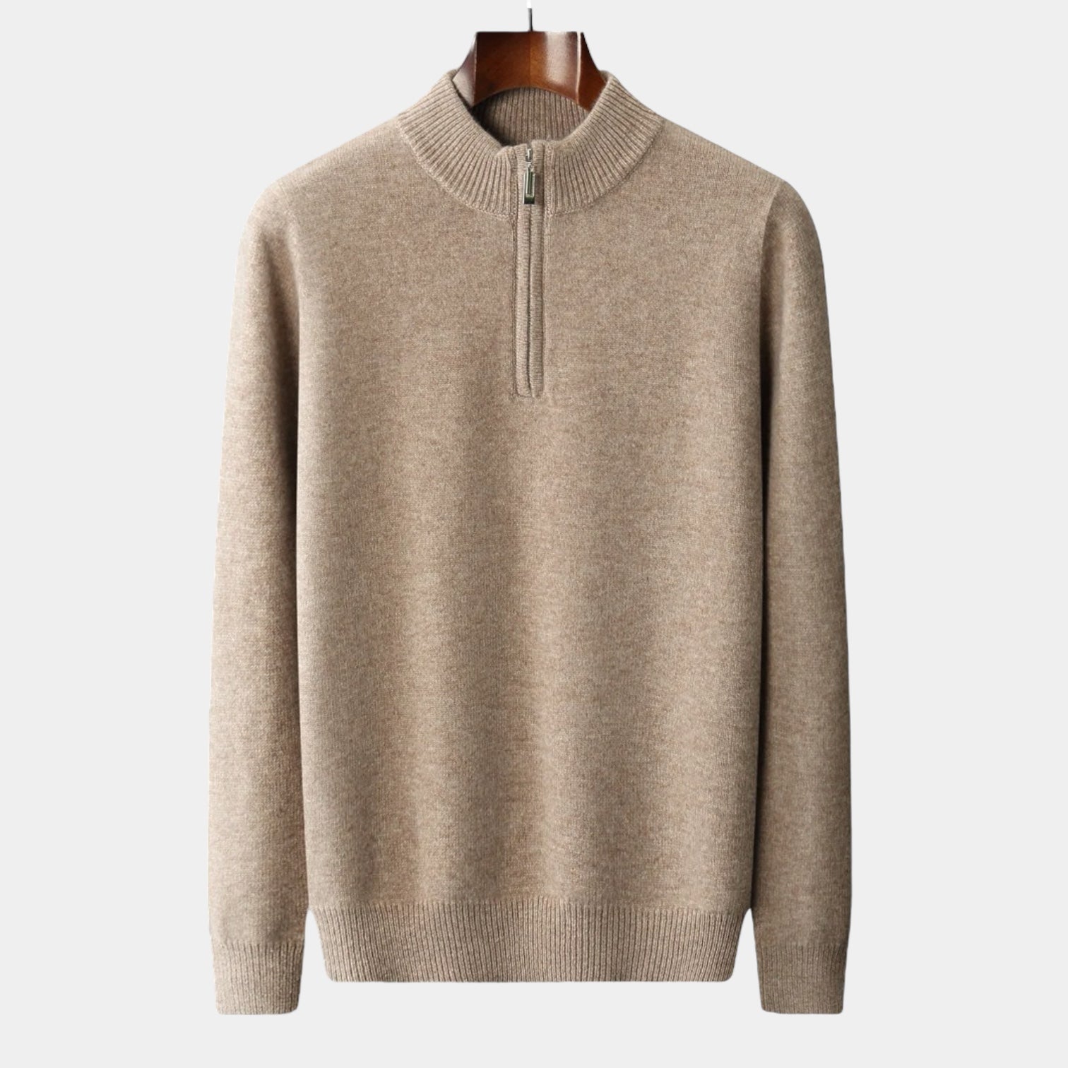 ClubHéritage Merino wool quarter-zip sweater