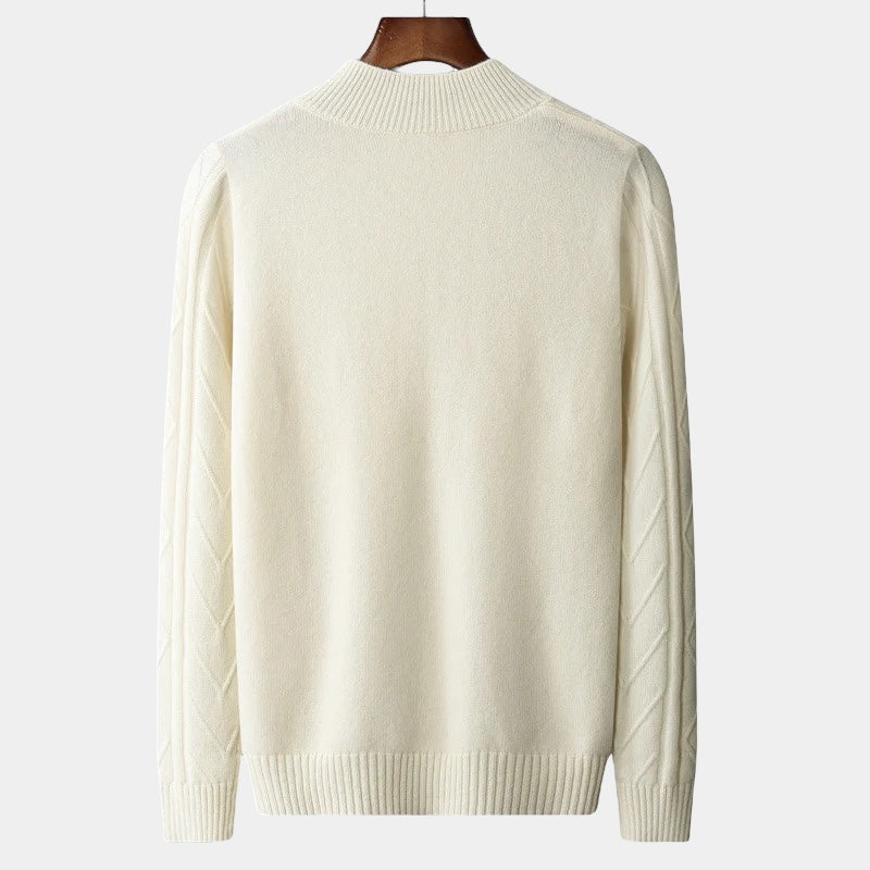 ClubHéritage Merino wool tressed sweater