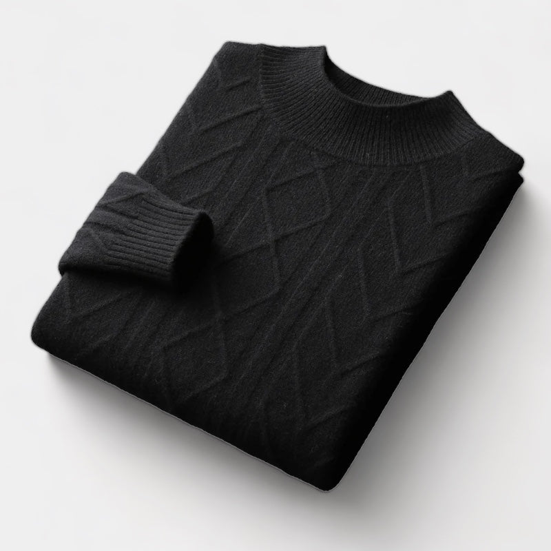 ClubHéritage Merino wool tressed sweater