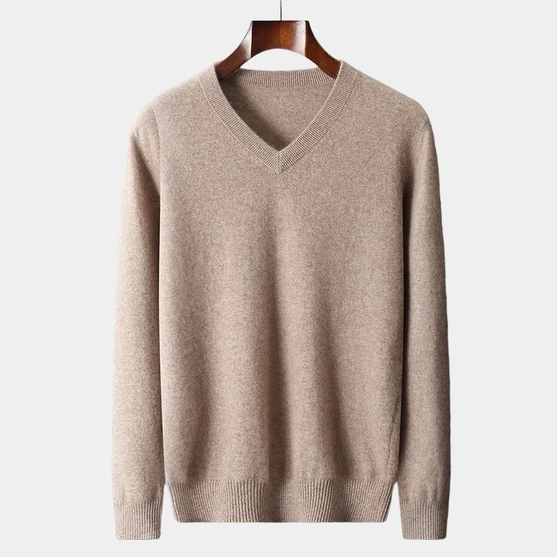ClubHéritage Merino wool v-neck sweater