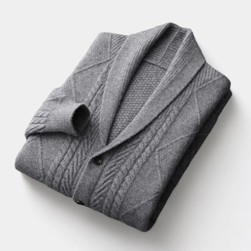 ClubHéritage Merino wool cardigan