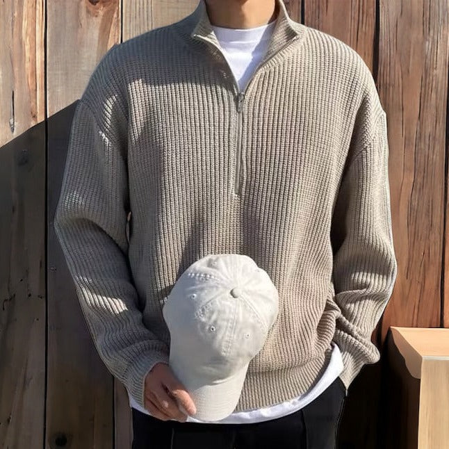 ClubHéritage half-zip sweater