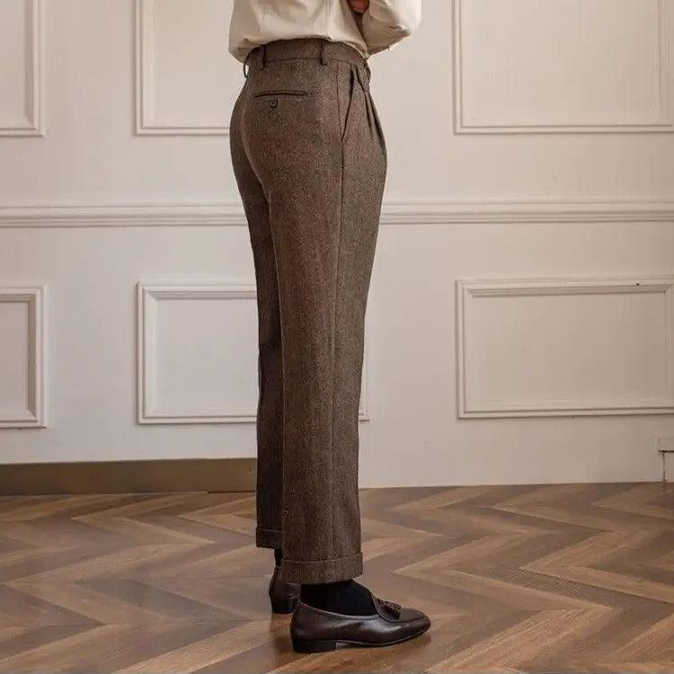 ClubHéritage wool straight pants