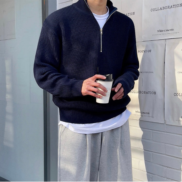 ClubHéritage half-zip sweater