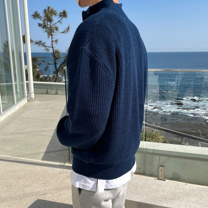 ClubHéritage half-zip sweater