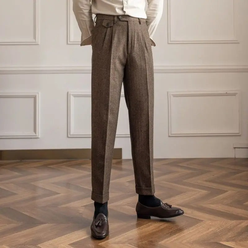 ClubHéritage wool straight pants