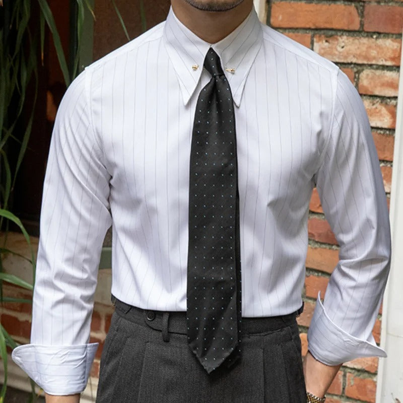 ClubHéritage business shirt - white