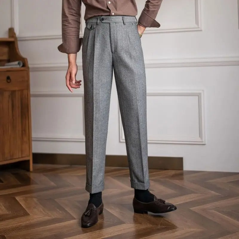 ClubHéritage wool straight pants