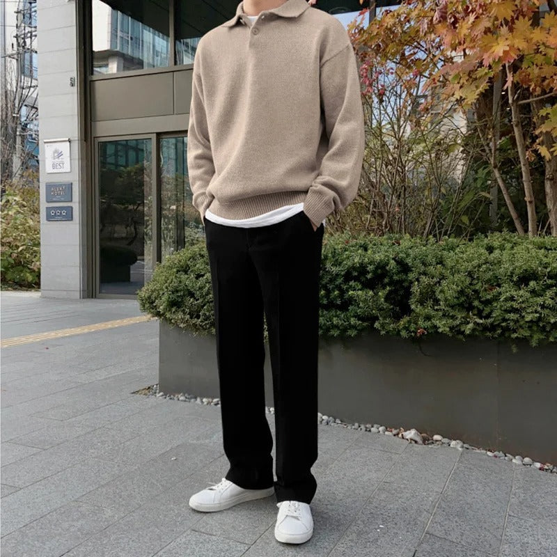 ClubHéritage button sweater