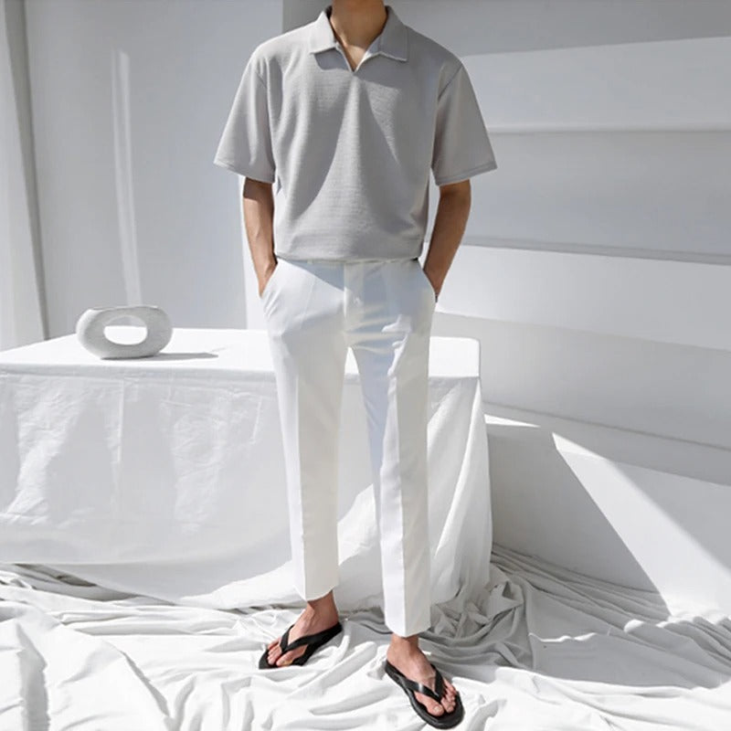 ClubHéritage polo shirt - light grey