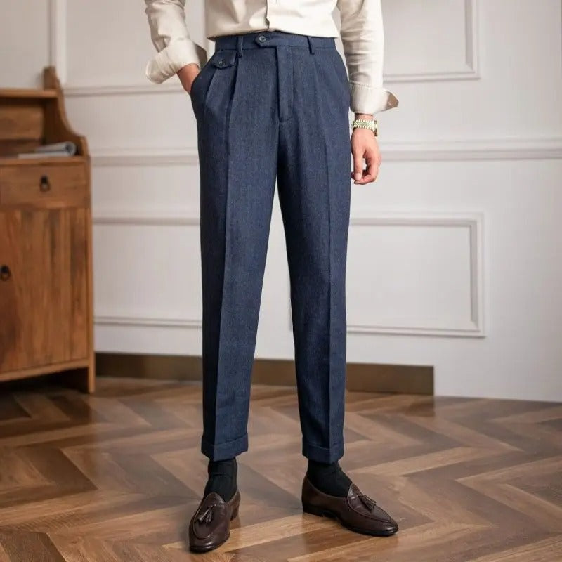 ClubHéritage wool straight pants