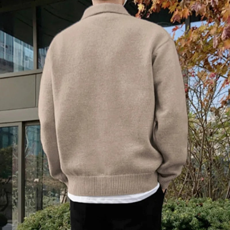 ClubHéritage button sweater
