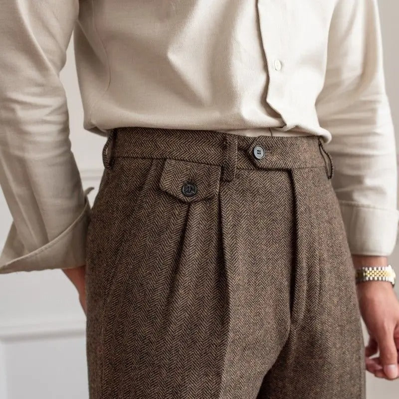 ClubHéritage wool straight pants
